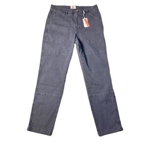 Marine Layer NWT Breyer Relaxed Fit Utility Pant Men's Size 33 India Ink New